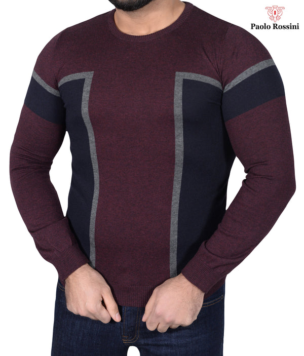 Slim Fit Crew Neck Knitwear Pullover