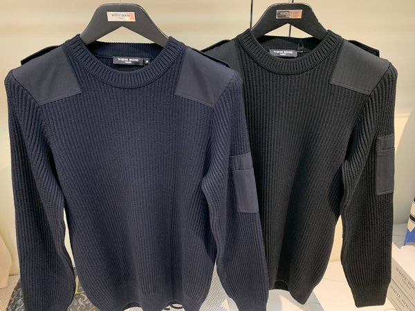 Slim Fit Crew Neck Knitwear Pullover