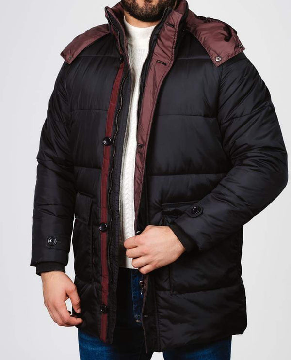 Pockets Lined Puffer Jacket