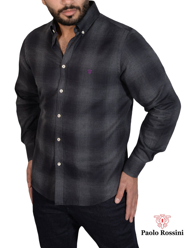 Regular Fit Long Sleeve Check shirt