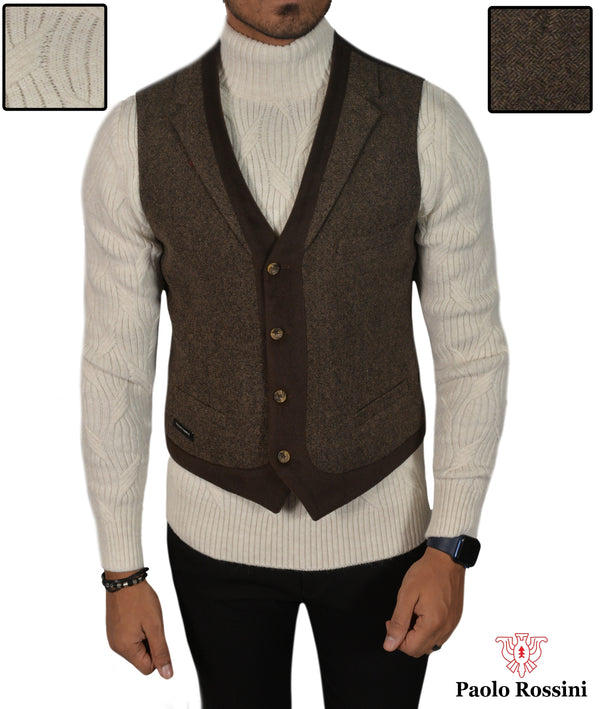 Vest 100% wool