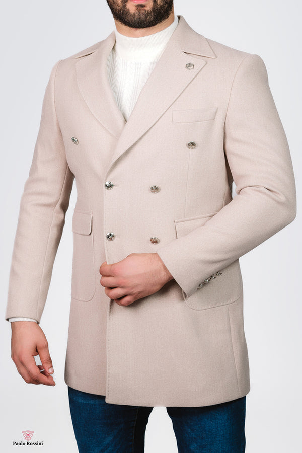 Classic Wool Elegance coat - beige