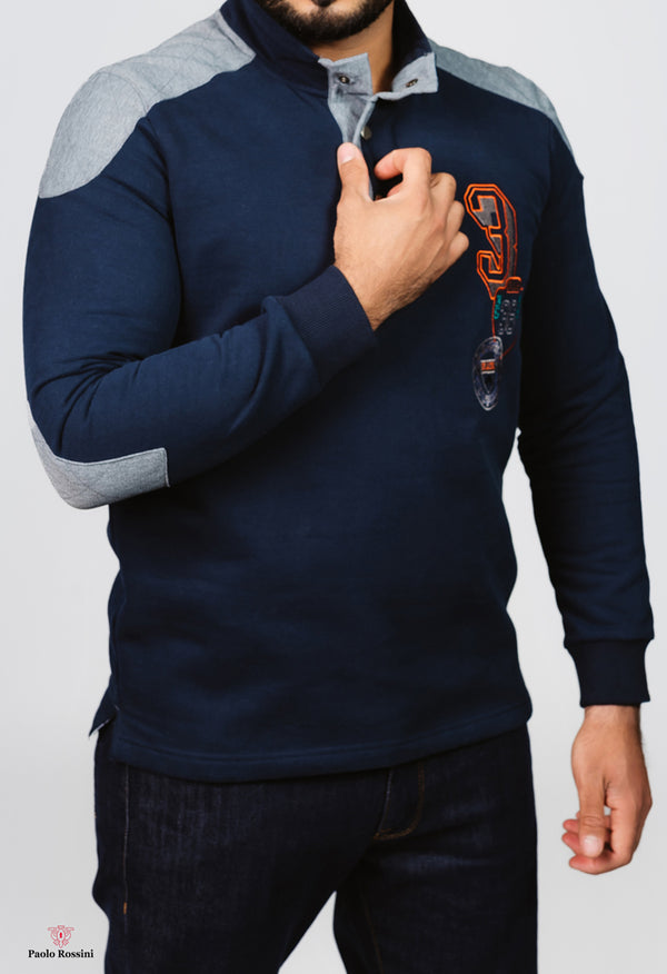 Regular Fit Knitwear Pullover -  Navy