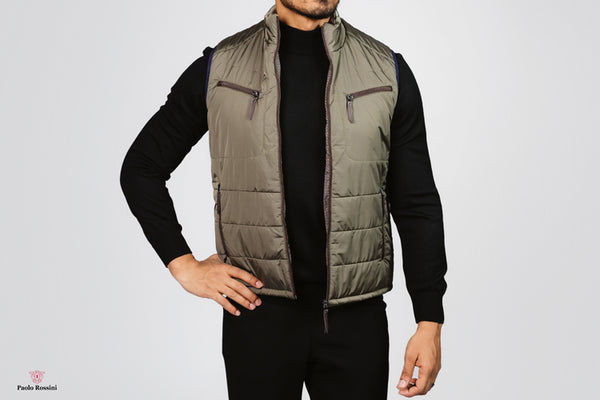 Standard Fit Vest - olive