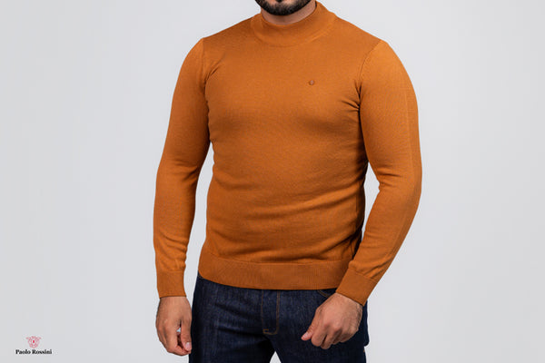 Slim Fit Turtleneck Knitwear Pullover - Havan