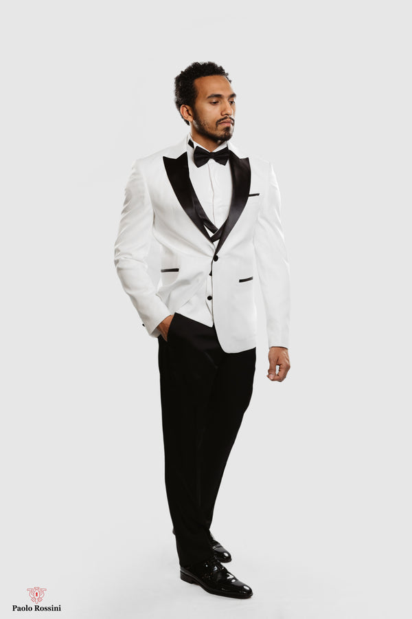 Turkuish wedding suit  With two truseres black - white